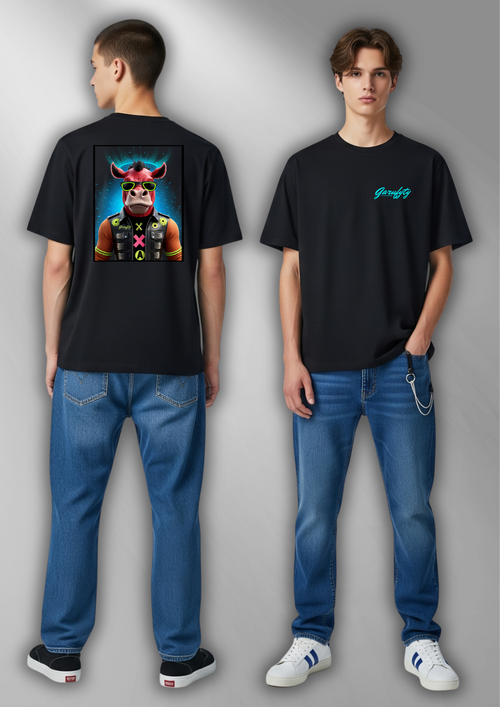 Camiseta manga corta Unisex Blue Calf