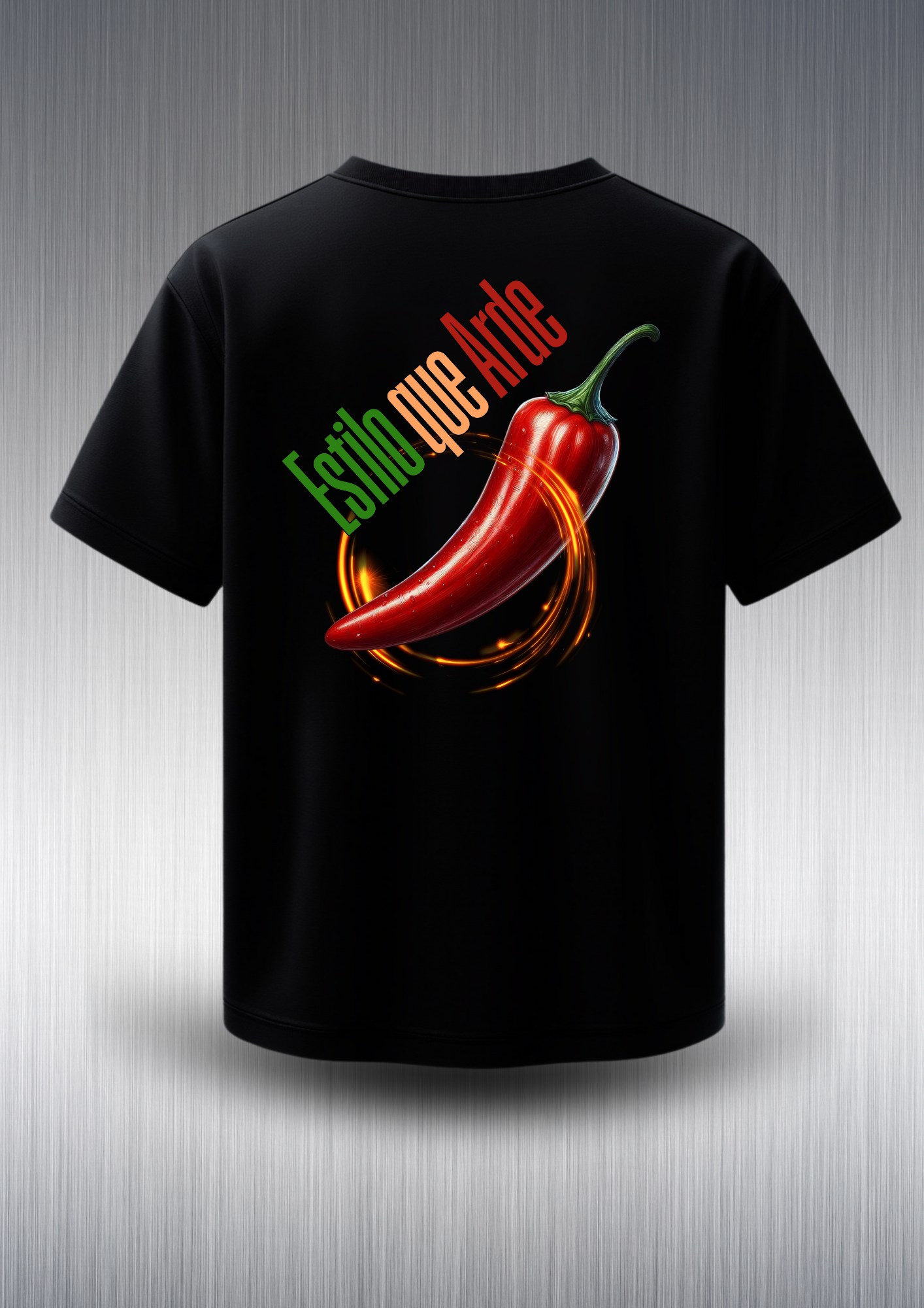 Camiseta manga corta Unisex Chili Pepper