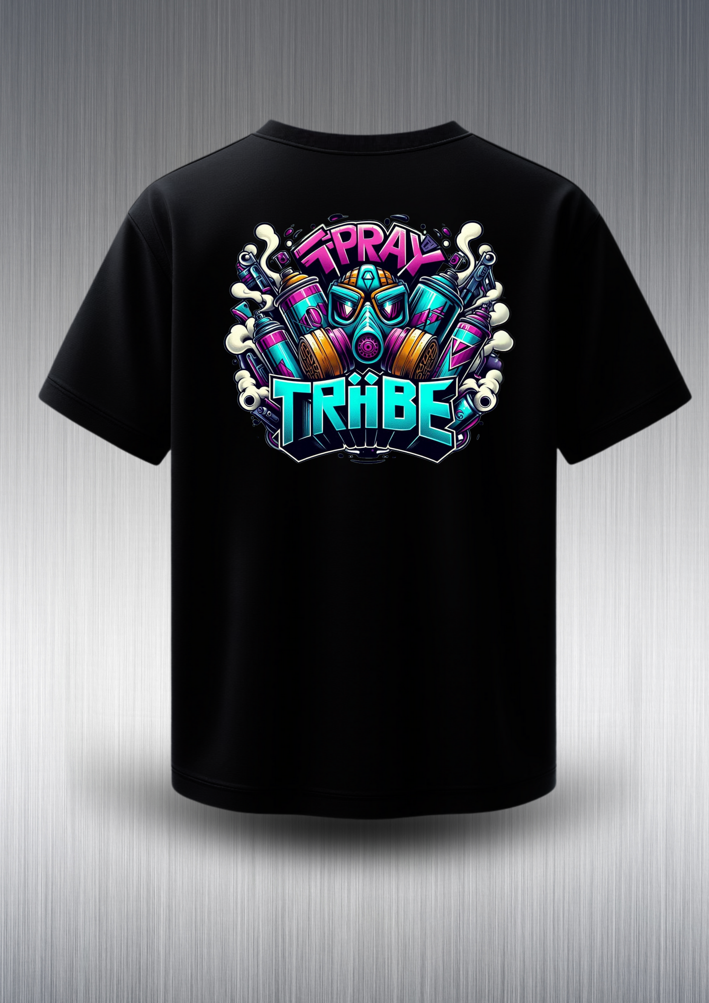 Camiseta manga corta Unisex Spray Tribe