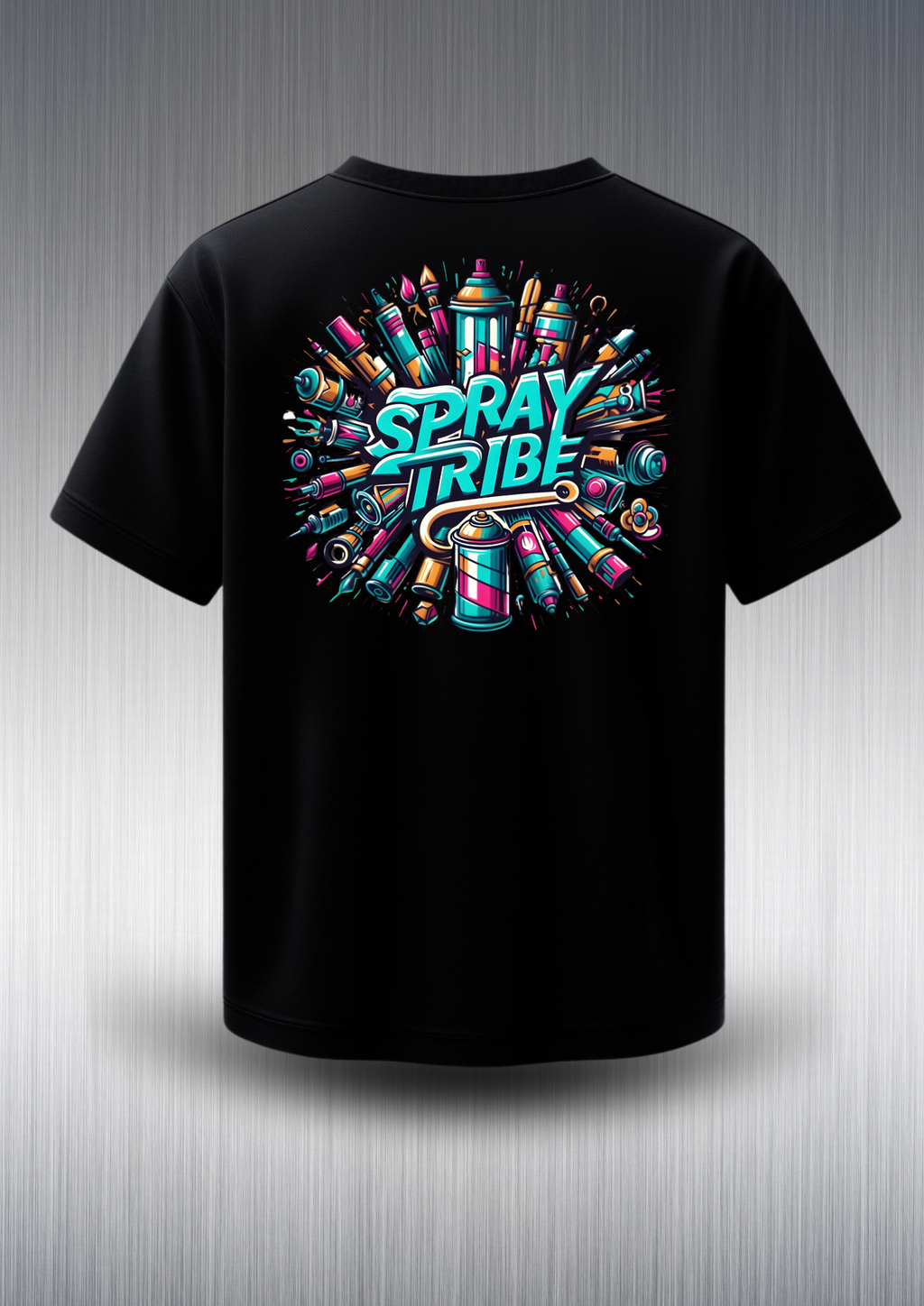 Camiseta manga corta Unisex Spray Tribe2.0