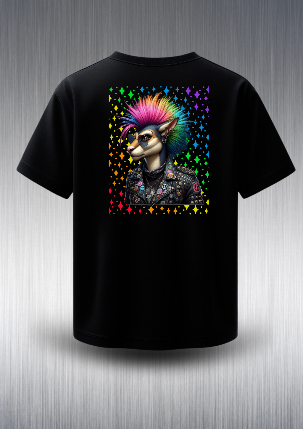 Camiseta manga corta Unisex Starry Cat