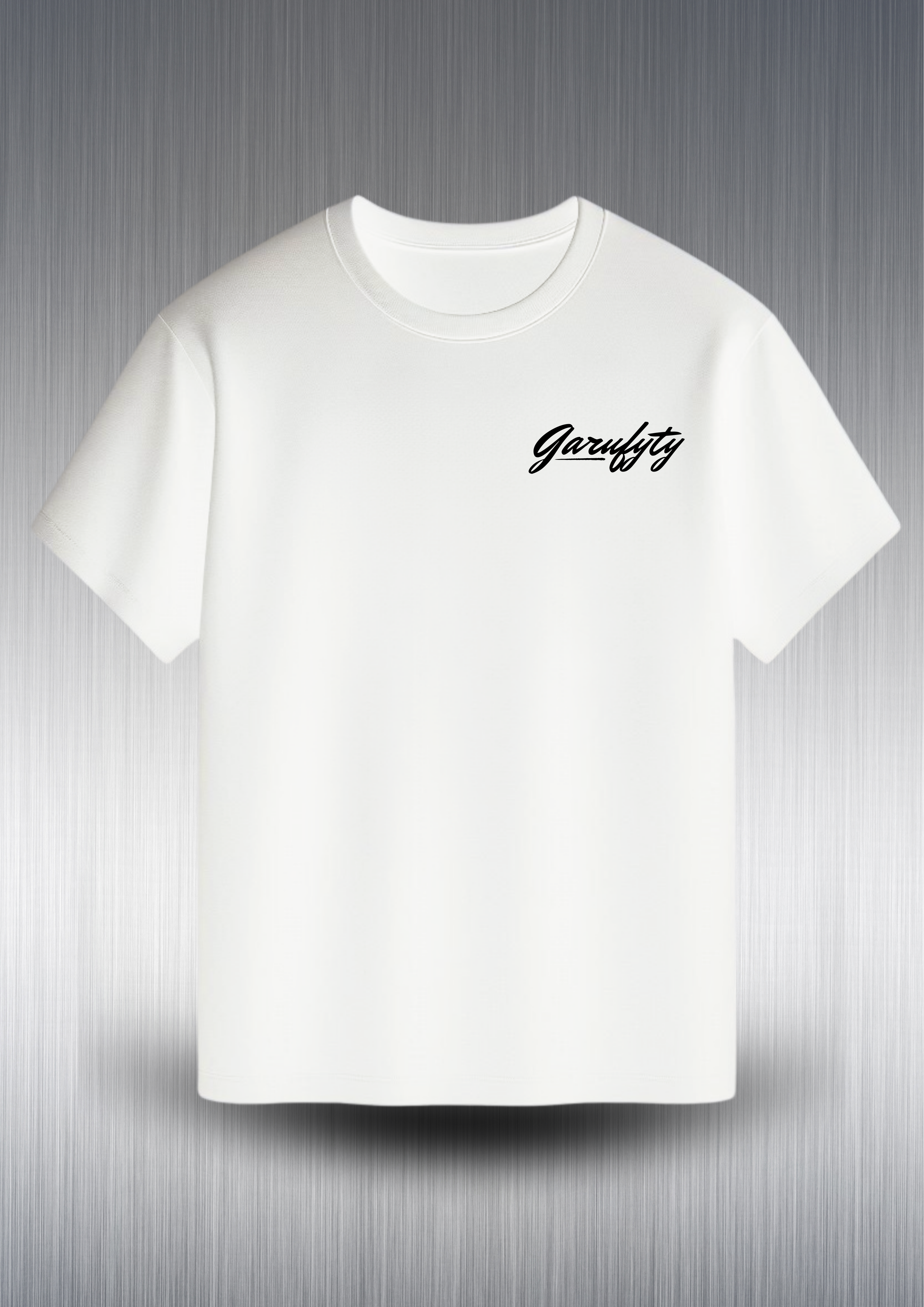 Camiseta manga corta Unisex Basic 1 Logo negro