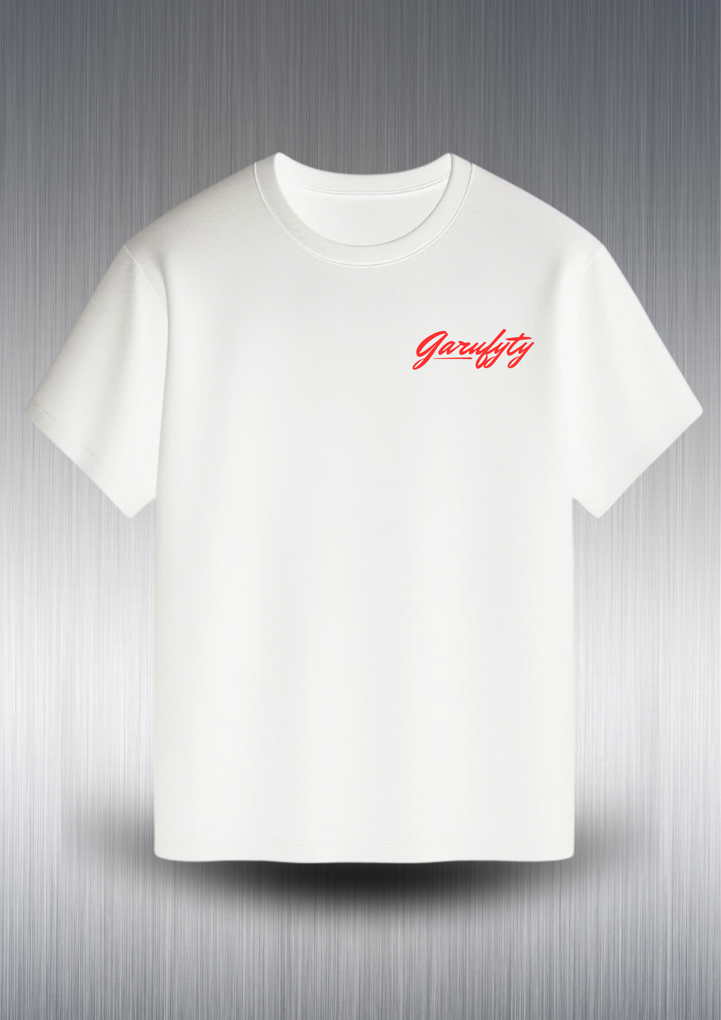 Camiseta manga corta Unisex Basic 1 Logo rojo