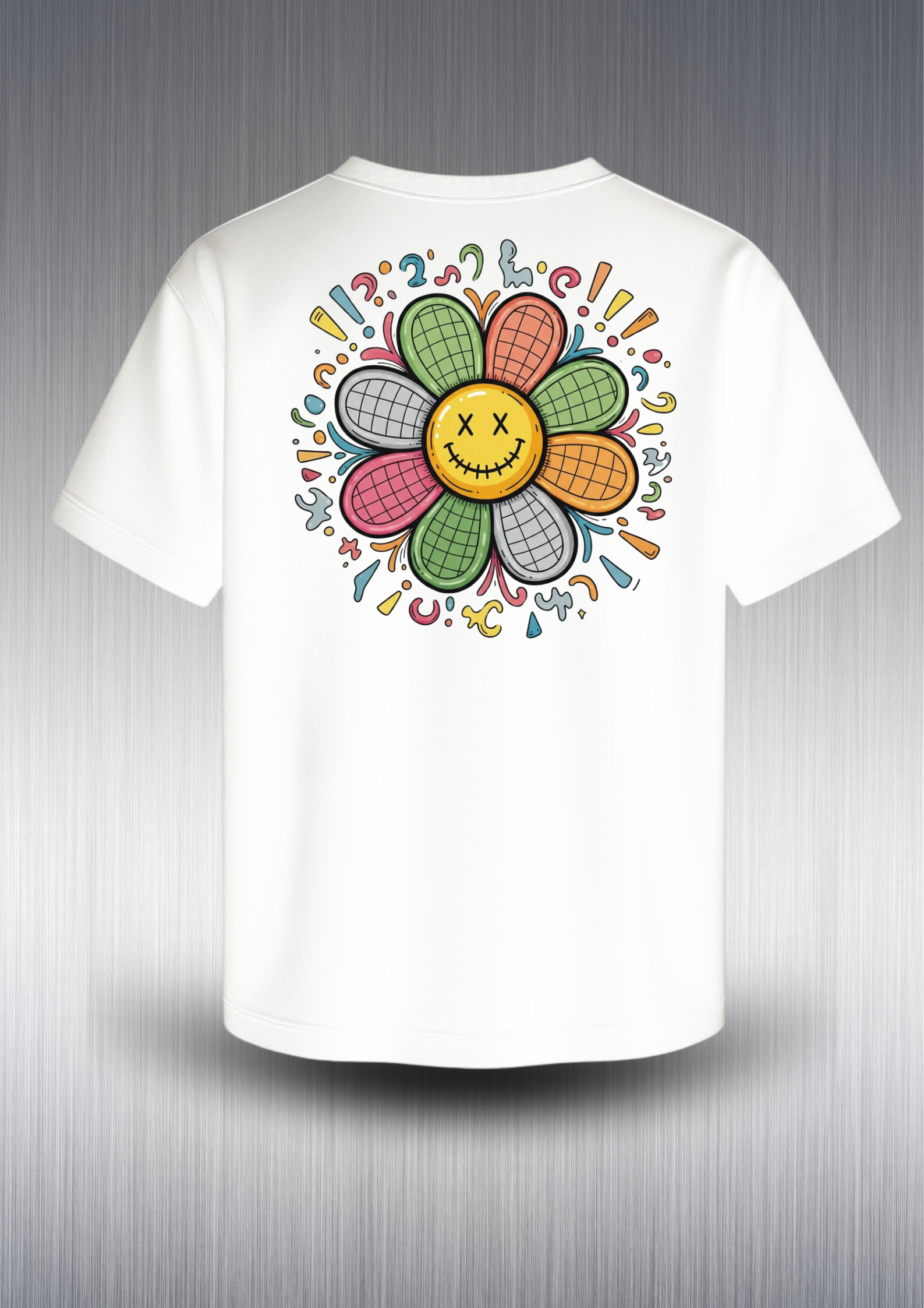 Camiseta manga corta Unisex Margarita Smile