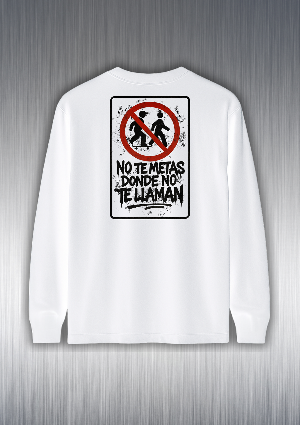 Camiseta Unisex No te metas Garufyty – Streetwear con mensaje rebelde