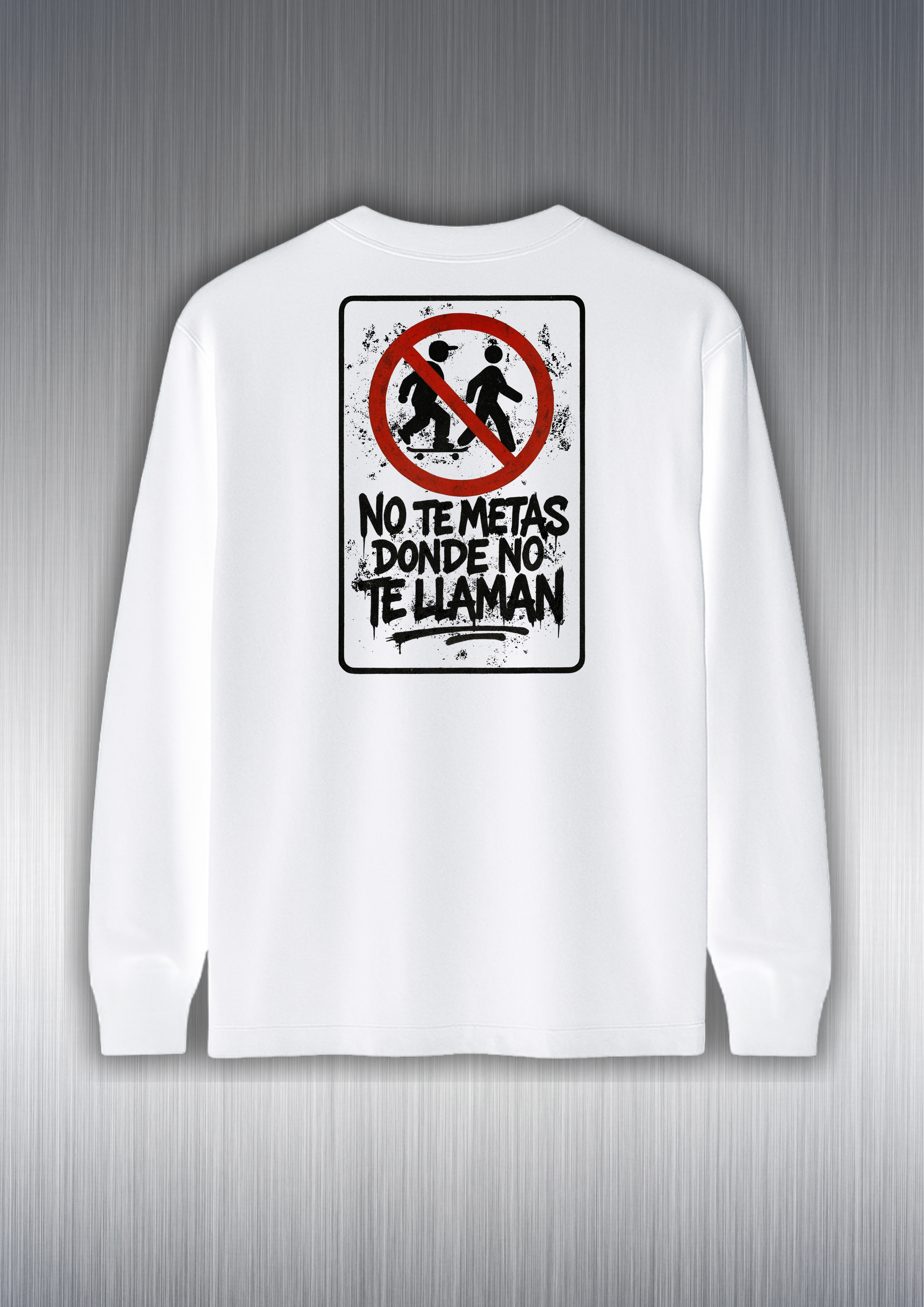 Camiseta Unisex No te metas Garufyty – Streetwear con mensaje rebelde