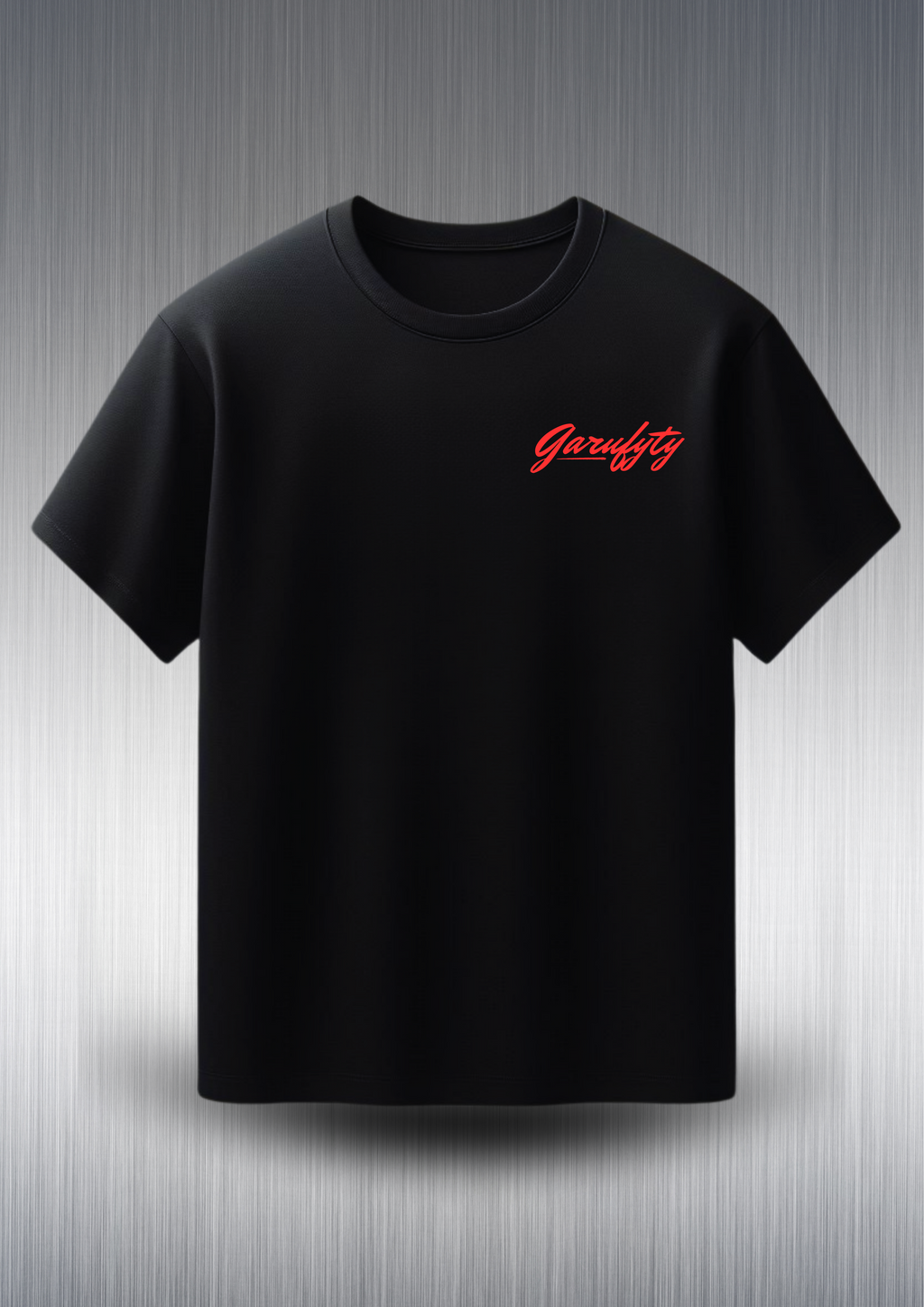 Camiseta manga corta Unisex Basic 1 Logo rojo