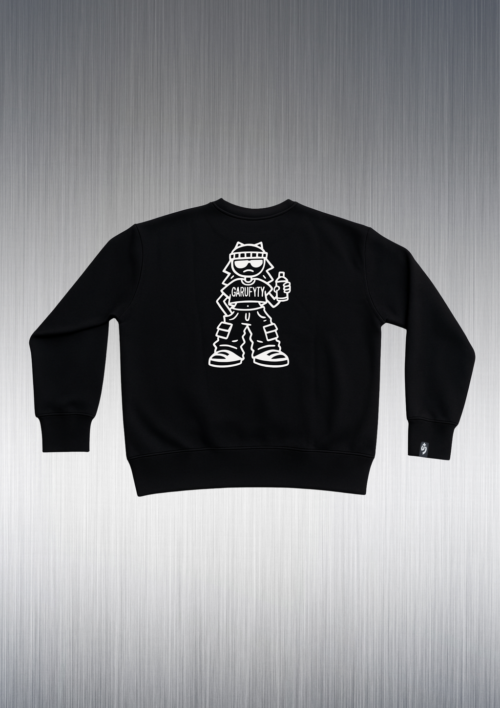 Monigota Crewneck – sudadera Streetwear Garufyty Unisex Oversize Felpa Italiana