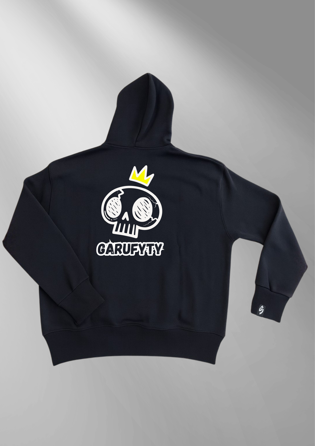Skull Queen Hoodie – Garufyty Streetwear Unisex Oversize en Felpa Italiana