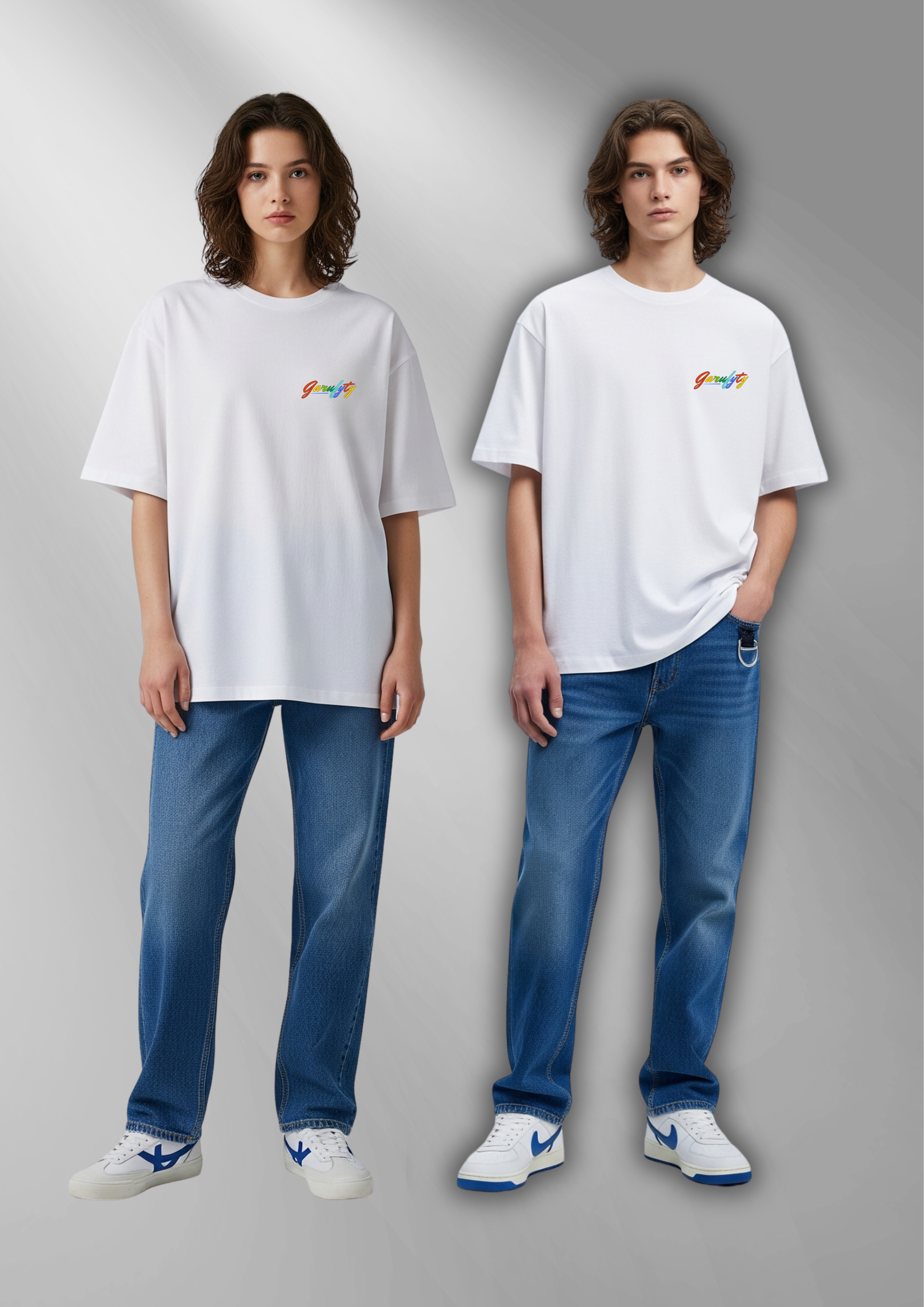 Camiseta manga corta Unisex Basic 1 Logo multicoor