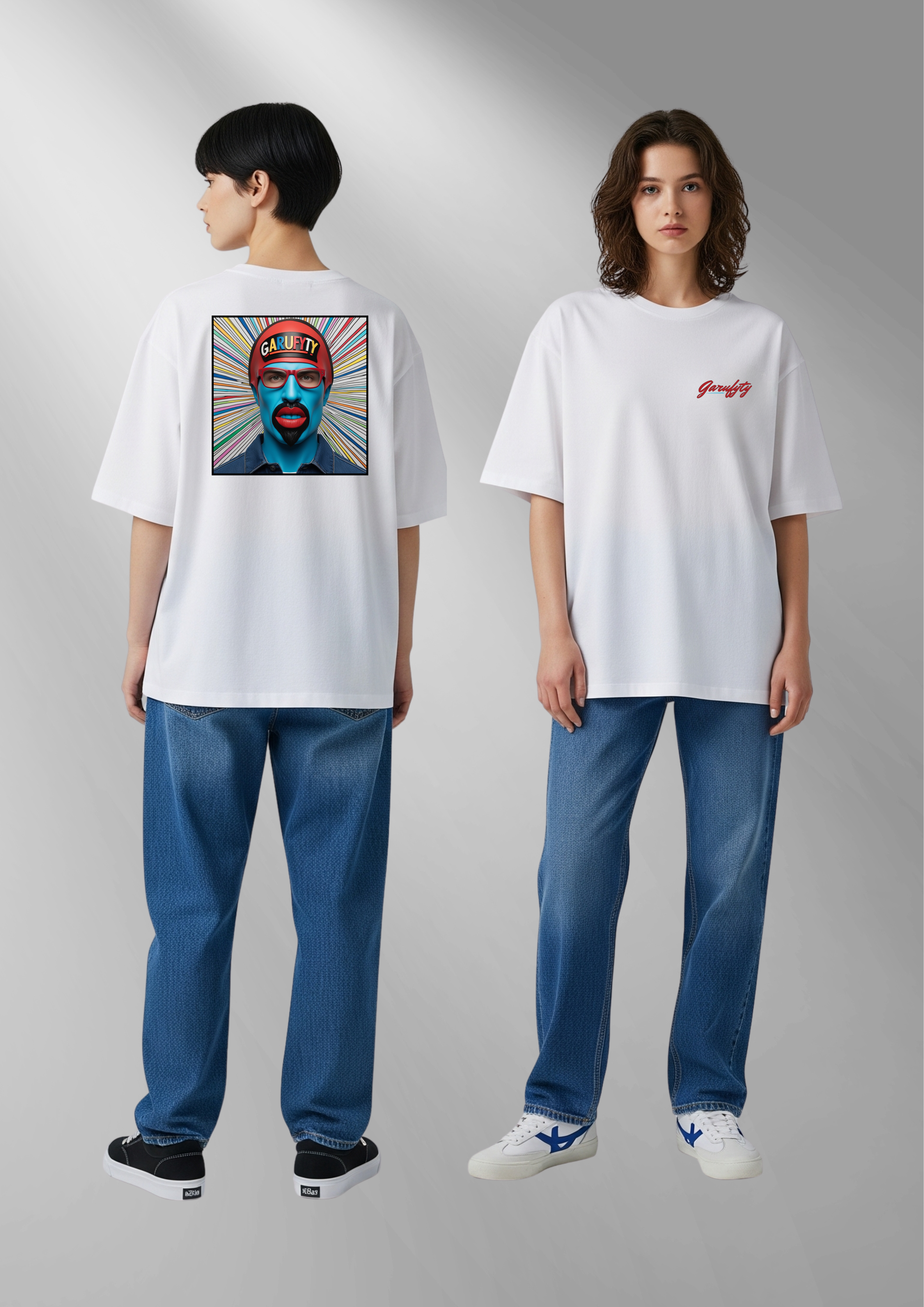Camiseta manga corta Unisex Fantasy Garufyty