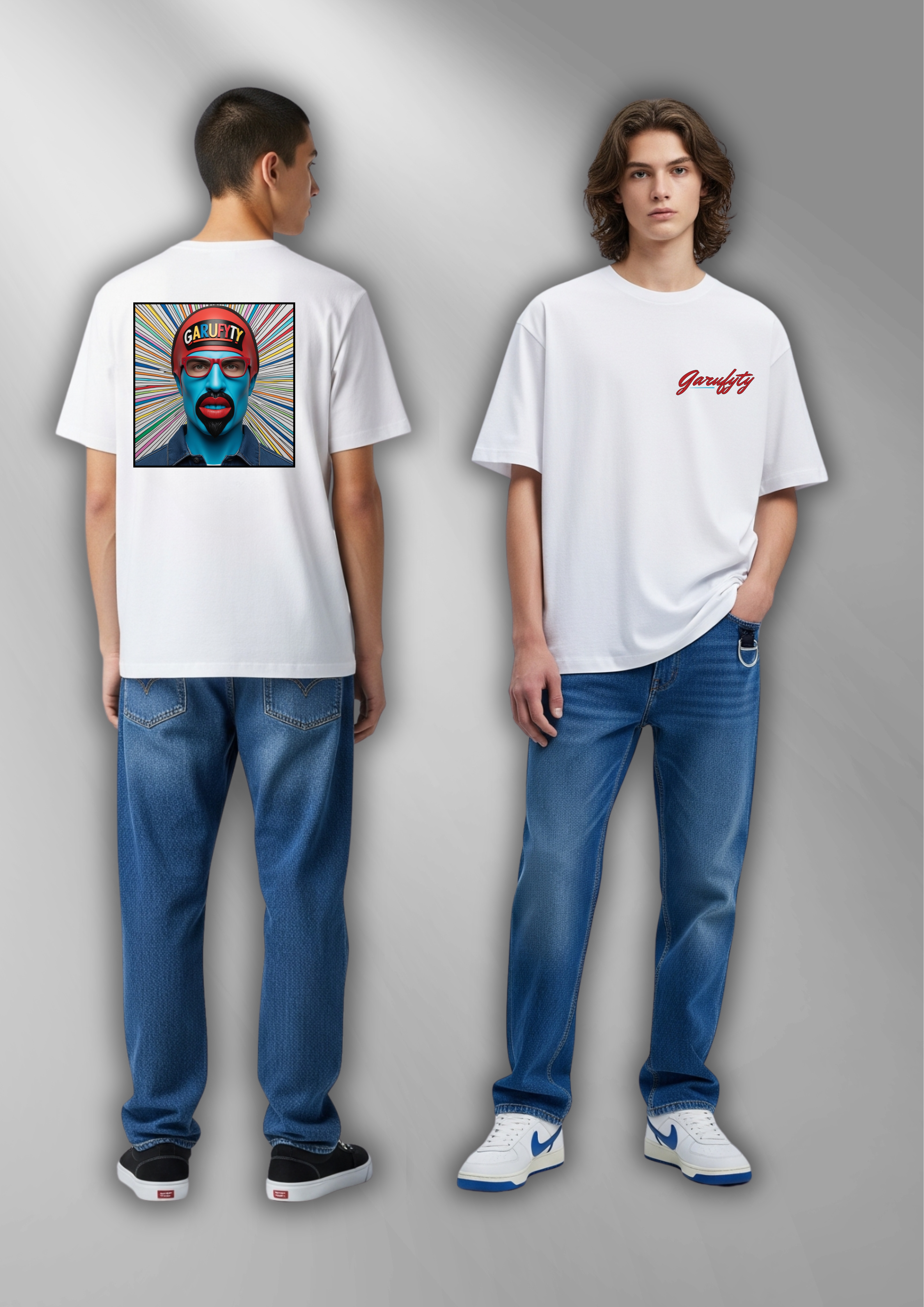 Camiseta manga corta Unisex Fantasy Garufyty
