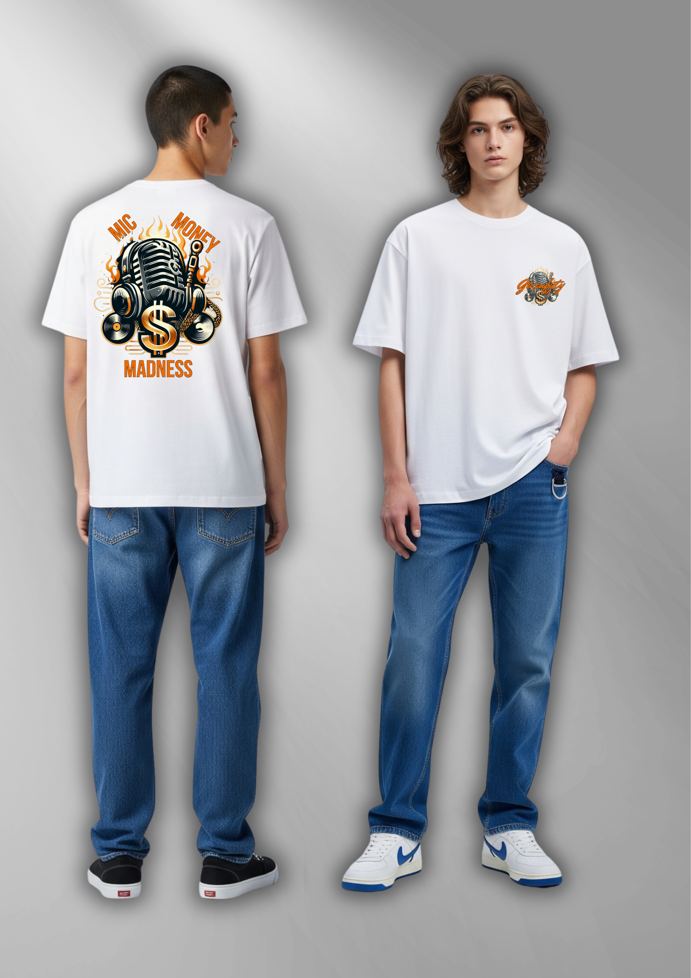 Camiseta manga corta Micro Dinero Locura