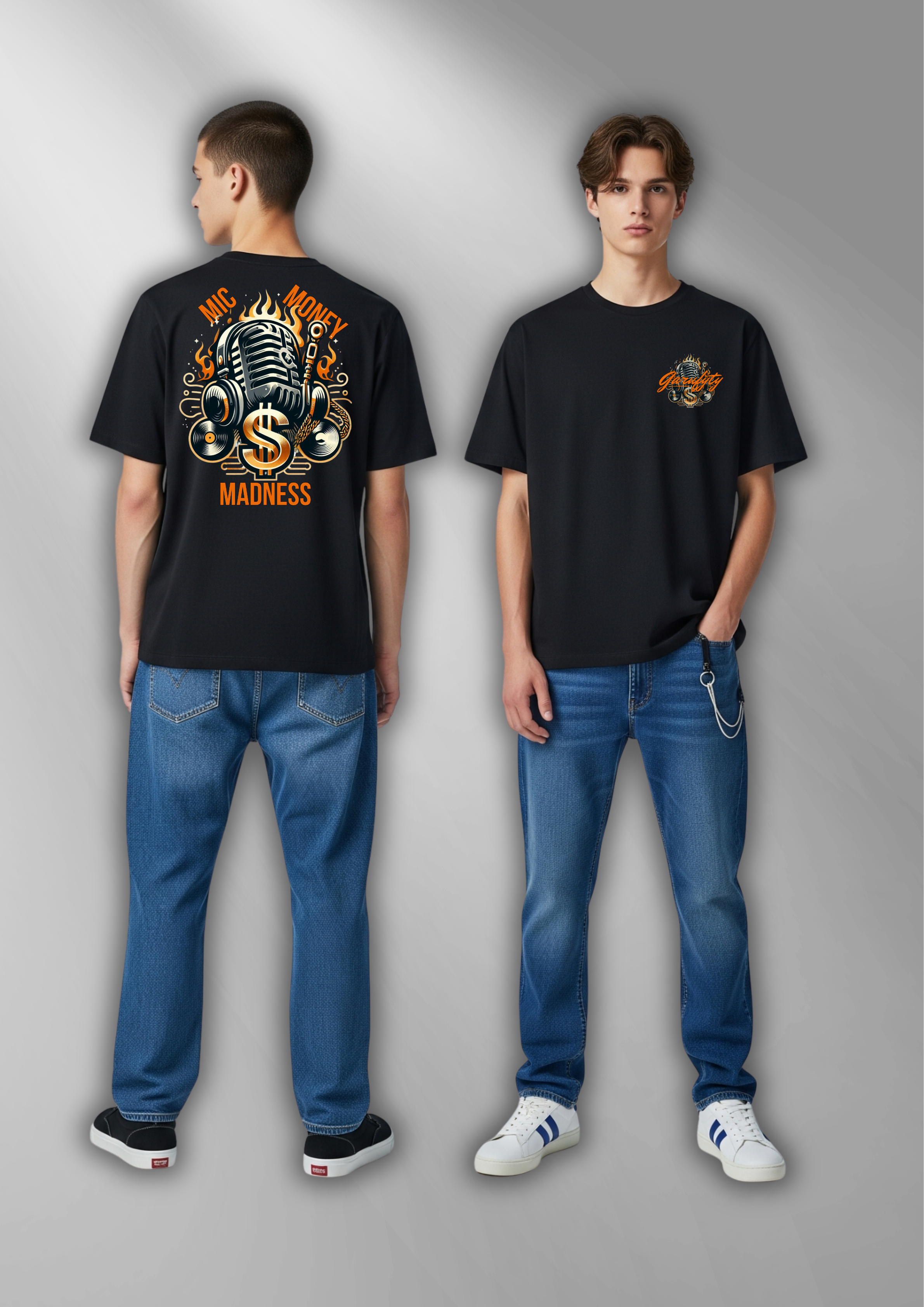 Camiseta manga corta Micro Dinero Locura