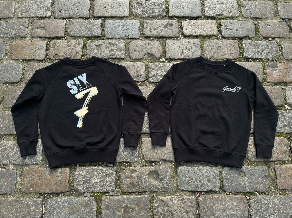 Six Seven Crewneck – Sudadera unisex oversize Garufyty